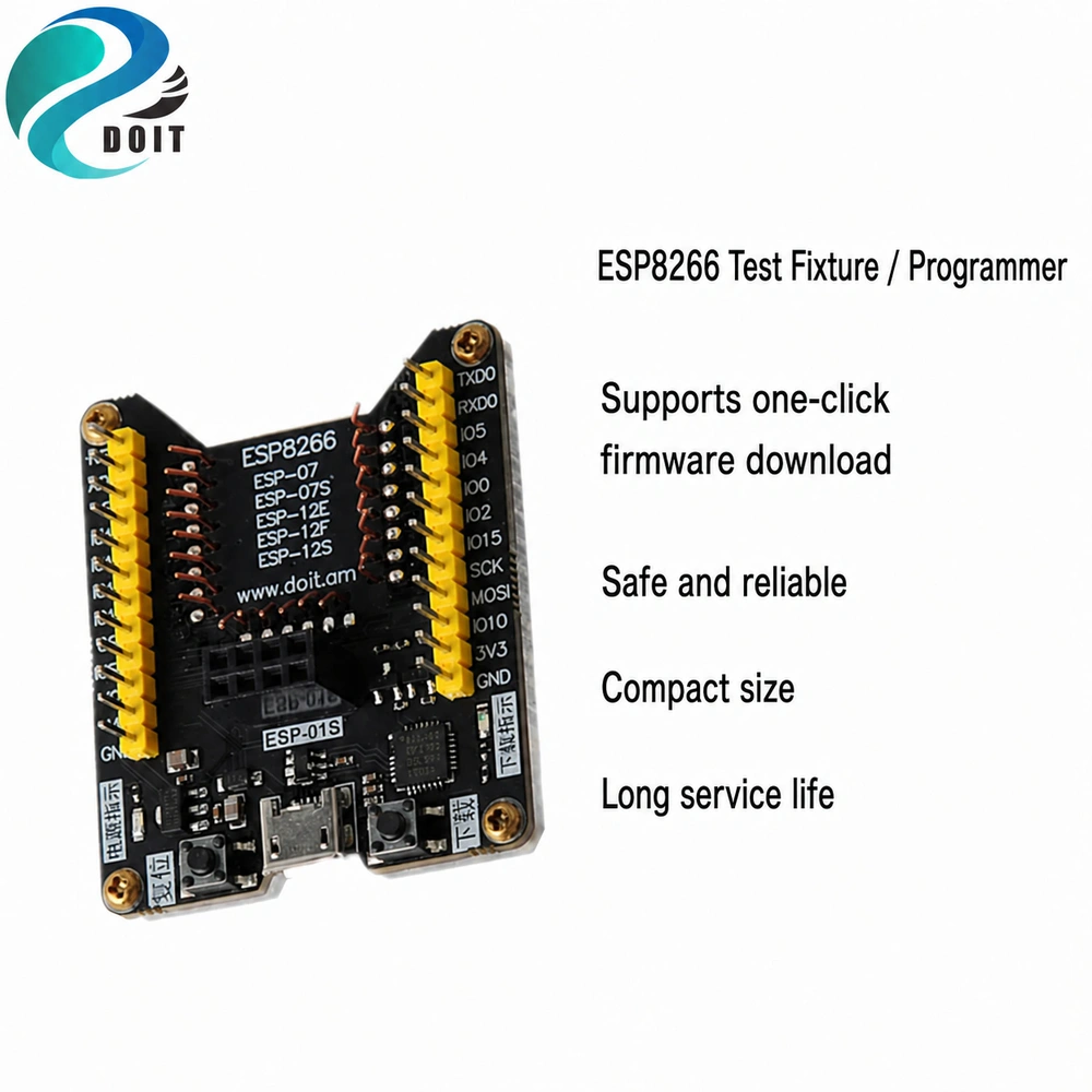 ESP8266 Download Debugger, Supports ESP-F/F1/12F/12E/07/07S/01/01S Modules