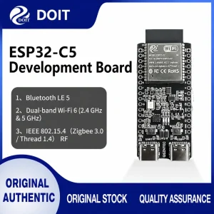 ESPC5 Series ESPC5-32 Development Board, Wi-Fi 6 2.4 GHz/5 GHz, Zigbee 3.0 + Thread