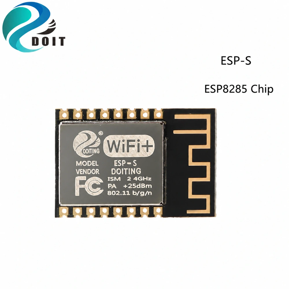 ESP8285 Series ESP-S Serial Wi-Fi Transparent Transmission Module, Compatible with ESP-12E/ESP-12F