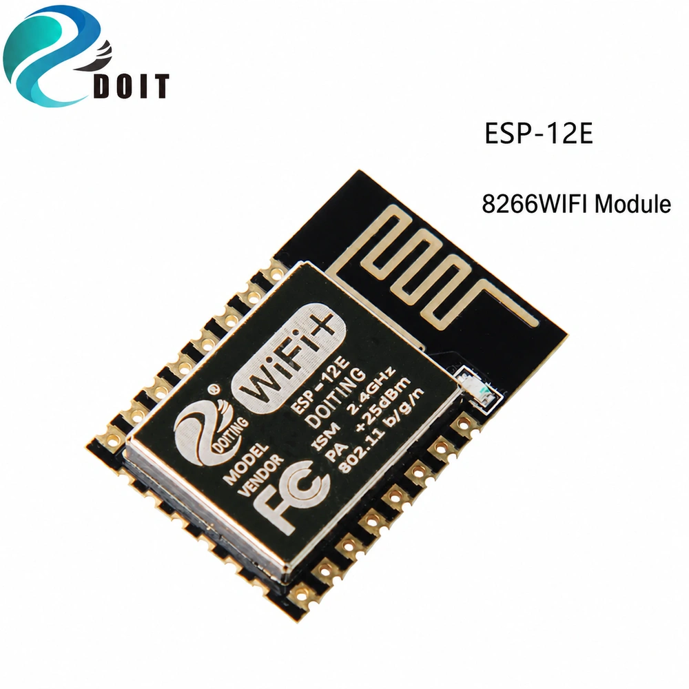 ESP-12E ESP8266 Serial Wi-Fi Transparent Transmission Module, Industrial Grade, Custom Logo Available
