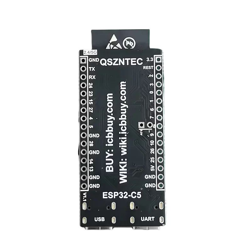 ESPC5 Series ESPC5-32 Development Board, Wi-Fi 6 2.4 GHz/5 GHz, Zigbee 3.0 + Thread