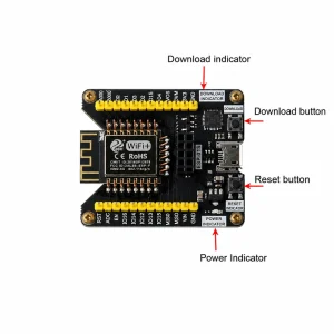 ESP8266 Download Debugger, Supports ESP-F/F1/12F/12E/07/07S/01/01S Modules - Image 3