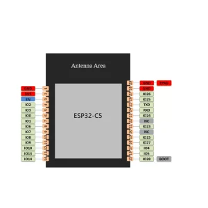 ESPC5 Series ESPC5-32 Development Board, Wi-Fi 6 2.4 GHz/5 GHz, Zigbee 3.0 + Thread - Image 3