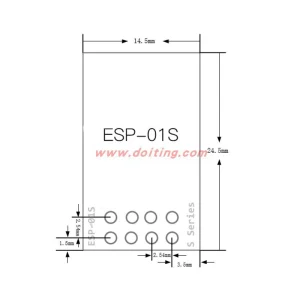 ESP-01S ESP8266 Serial-to-Wi-Fi Wireless Transparent Transmission Module, Factory Direct - Image 3