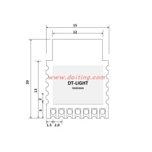 DT-LIGHT Wi-Fi Smart Lighting Module, Compatible with Amazon Alexa, Tmall Genie, Baidu, Xiaomi and Google - Image 3