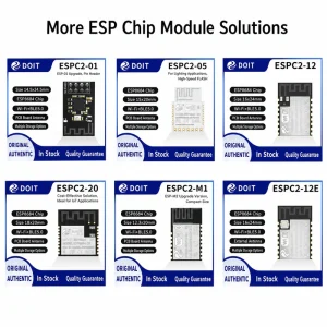 Espressif ESP32-C2 Series ESPC2-02 Module, Wi-Fi + Bluetooth, Compatible with 03-Series Modules - Image 4