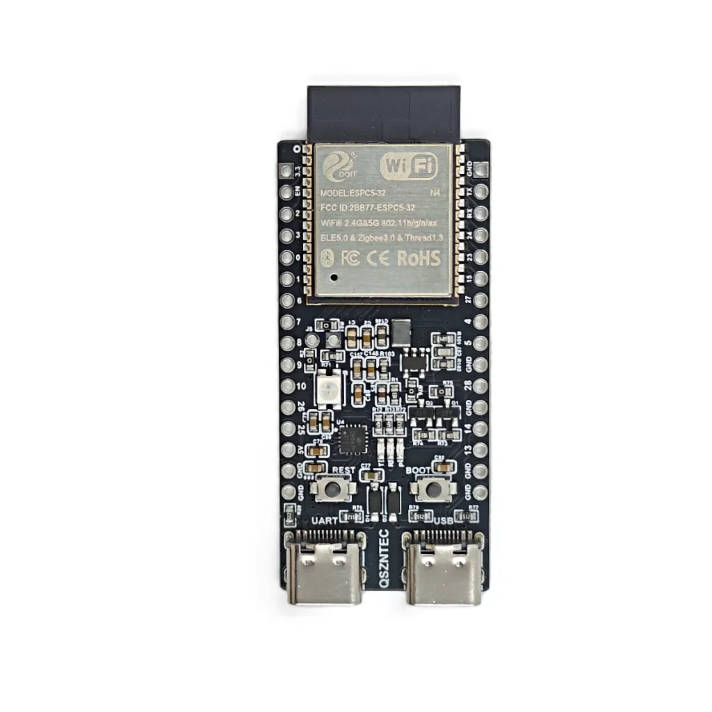 ESPC5 Series ESPC5-32 Development Board, Wi-Fi 6 2.4 GHz/5 GHz, Zigbee 3.0 + Thread