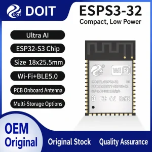 Espressif ESPS3 Series ESPS3-32 Module, Wi-Fi + Bluetooth, Compatible with Mainstream ESP32-S3 Modules - Image 1