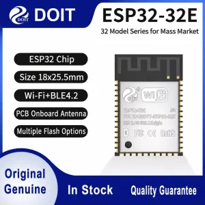 Espressif ESP32 Series ESP32-32E Module, Dual-Core Dual-Mode Wi-Fi + Bluetooth, Compatible with 32-Series Modules - Image 1