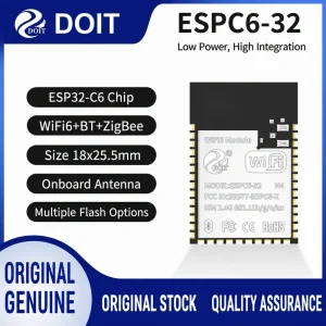 ESPC6-32 Wi-Fi/Bluetooth/Zigbee Module, Compatible with Mainstream C6 Modules - Image 1