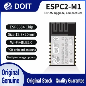 Espressif ESP32-C2 Series ESPC2-M1 Module, Wi-Fi + Bluetooth, Compatible with ESP8266 ESP-M2 - Image 1
