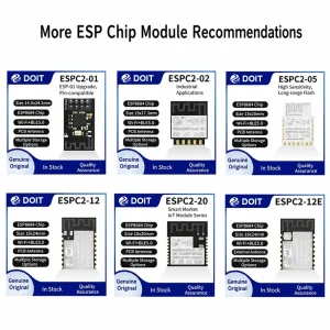 Espressif ESP32-C2 Series ESPC2-M1 Module, Wi-Fi + Bluetooth, Compatible with ESP8266 ESP-M2 - Image 3