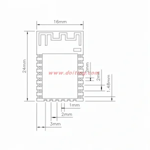 ESP-12F Serial-to-Wi-Fi ESP8266 Wireless Transparent Transmission Module, Industrial Grade, Factory Direct - Image 3