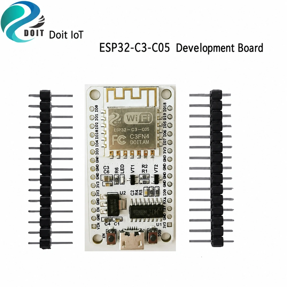 ESP32-C3 Cost-Effective Wi-Fi + BLE 5.0 Dual-Mode Module / ESP-C05 Development Board