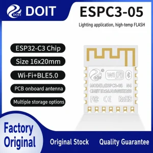 Espressif ESP32-C3 ESPC3-05 Module, Dual-Mode Wi-Fi + Bluetooth, Compatible with 05-Series Modules - Image 1