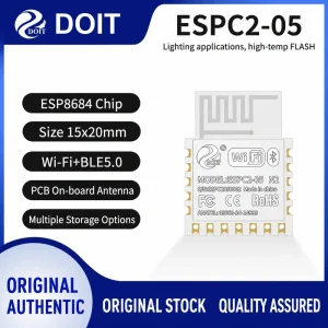 Espressif ESP32-C2 Series ESPC2-05 Module, Wi-Fi + Bluetooth, Compatible with 05-Series Modules - Image 1