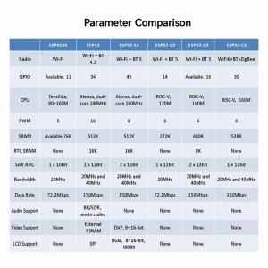 Espressif ESP32-C2 Series ESPC2-05 Module, Wi-Fi + Bluetooth, Compatible with 05-Series Modules - Image 3