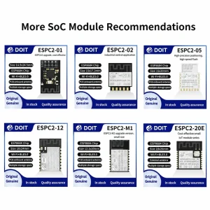 Espressif ESP32-C2 Series ESPC2-20 Module, Wi-Fi + Bluetooth, Compatible with 02C-Series Modules - Image 4
