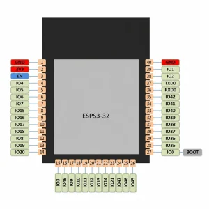 Espressif ESPS3 ESPS3-32-N16R8 Module, 2-in-1 Antenna, Compatible with Mainstream ESP-S3 Modules - Image 5