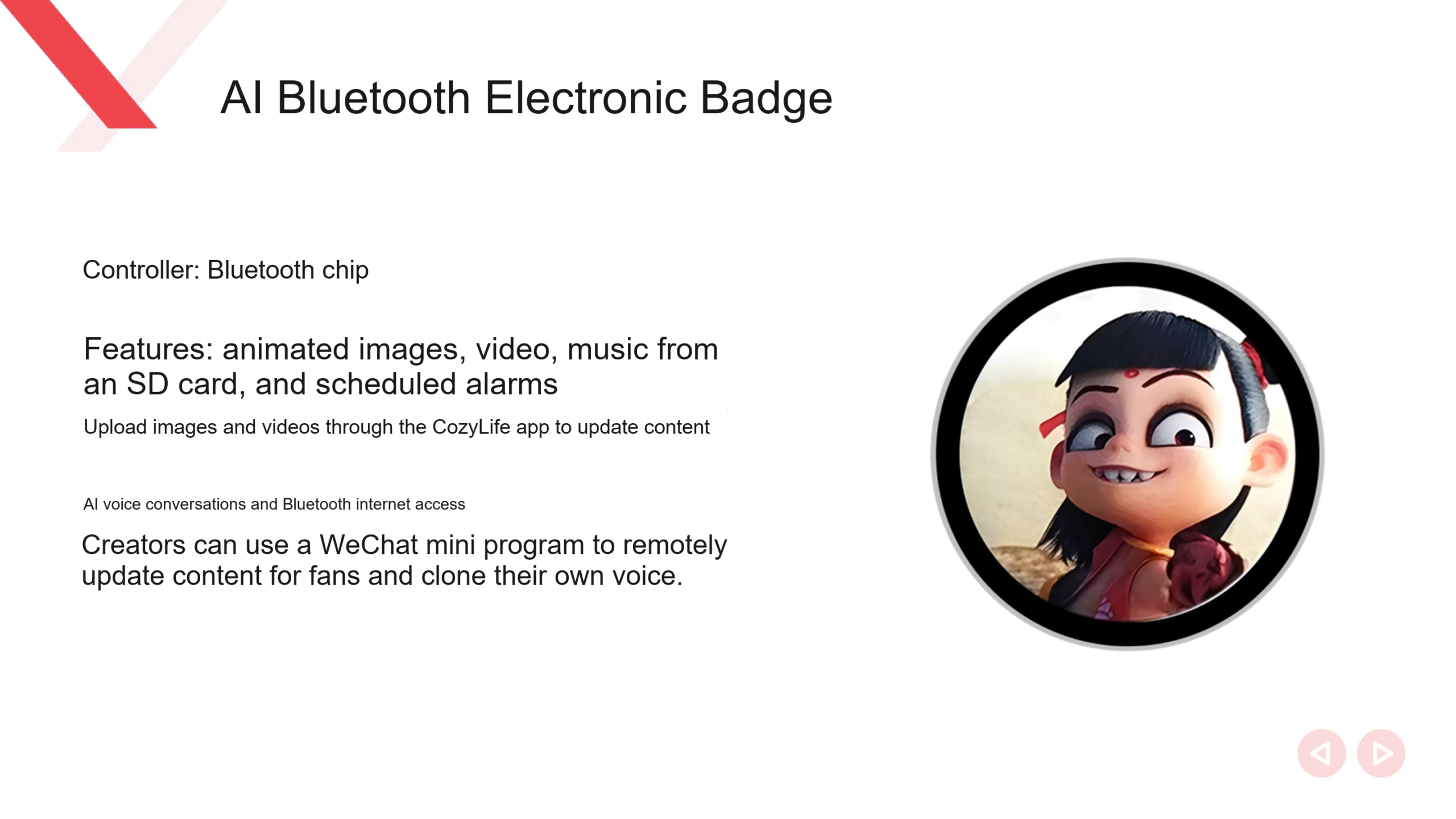 What can an AI electronic badge do? Bluetooth and ESP32-S3 versions compared